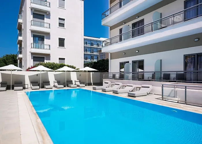 Angela Downtown Hotel Rhodes City képek