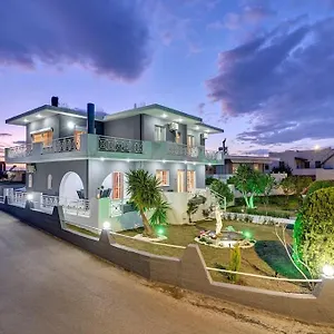 Chrysanthi Luxury In Salakos, With Pool & Jacuzzi, Near Villa