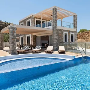 Family Rhodes 4 Bedrooms Summer Memories Private Pool Lindos * Vlicha (Rhodes)