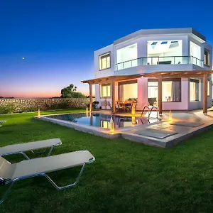 Olga Beachfront Luxury With Private Pool Lachania