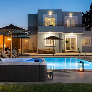 Ethria Pool With Heated Jacuzzi Afantou